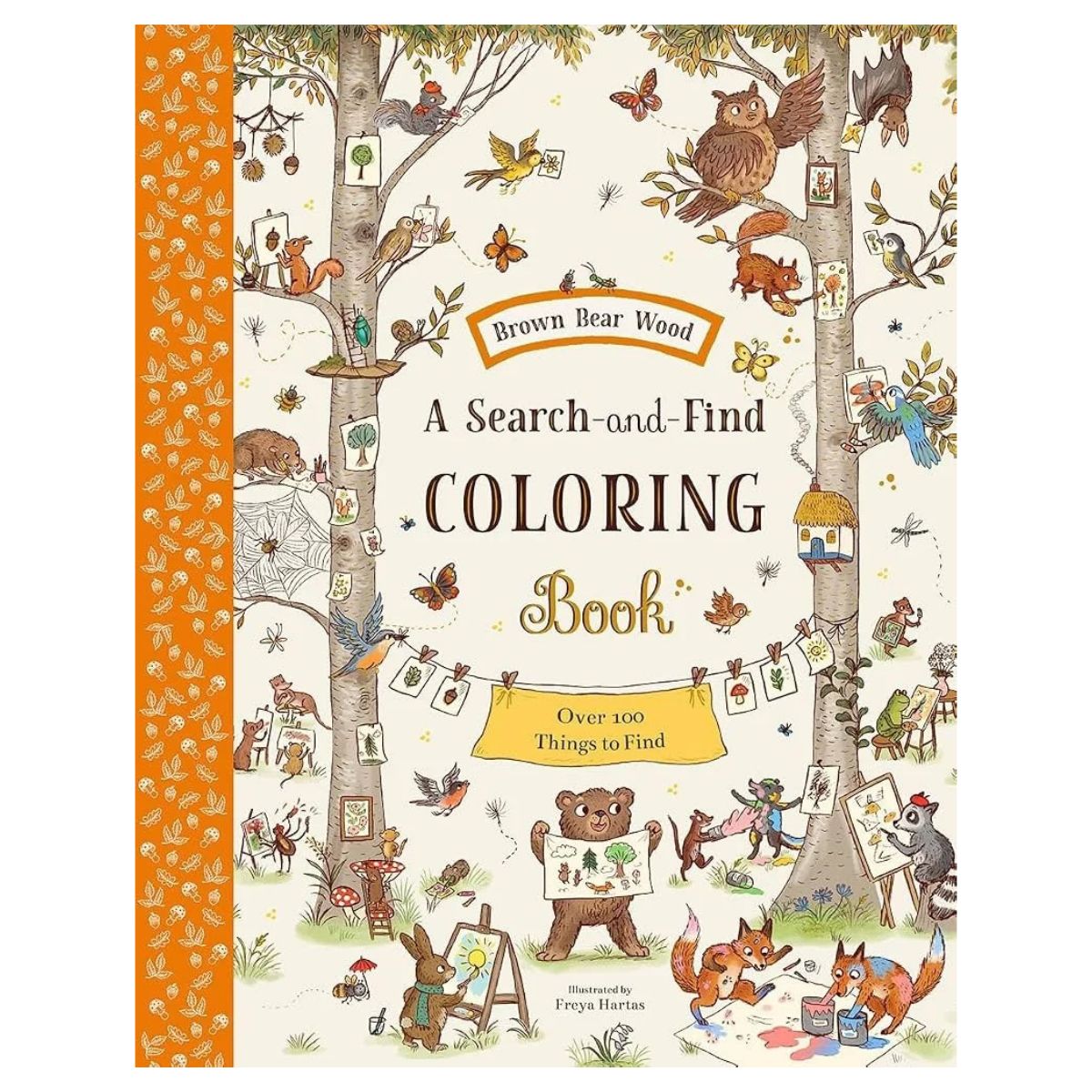 A Search and Find Coloring Book | Freya Hartas