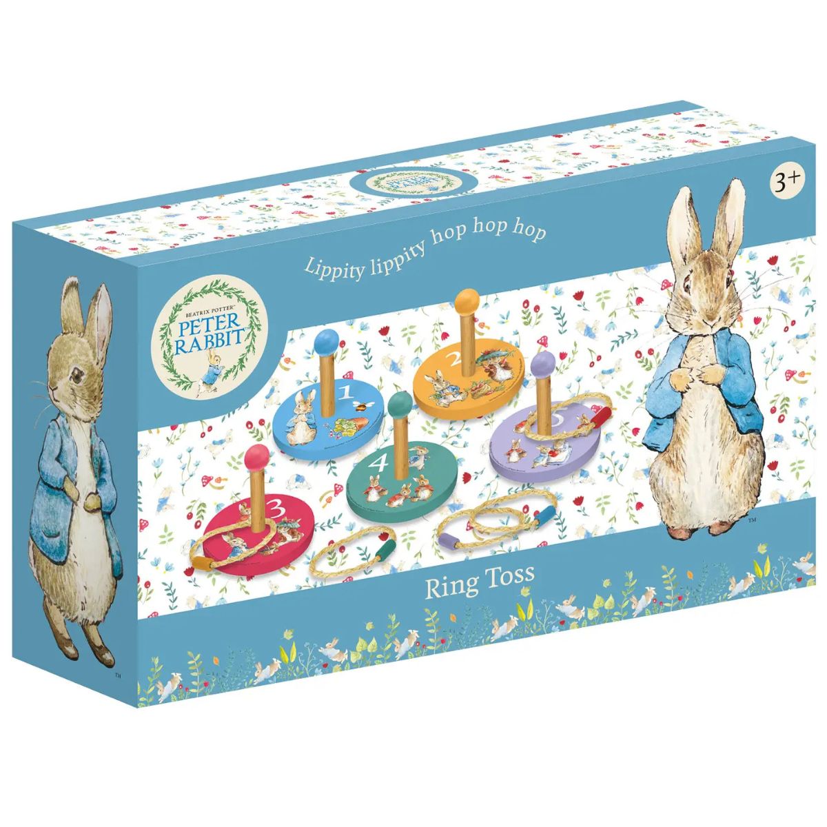 Peter Rabbit Wooden Ring Toss