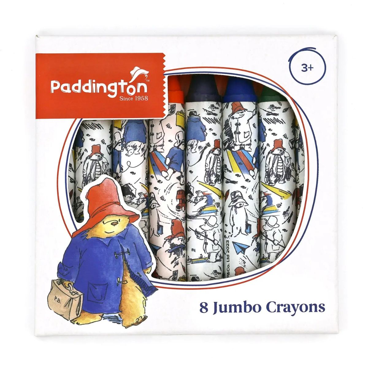 Paddington Jumbo Crayons | Set of 8