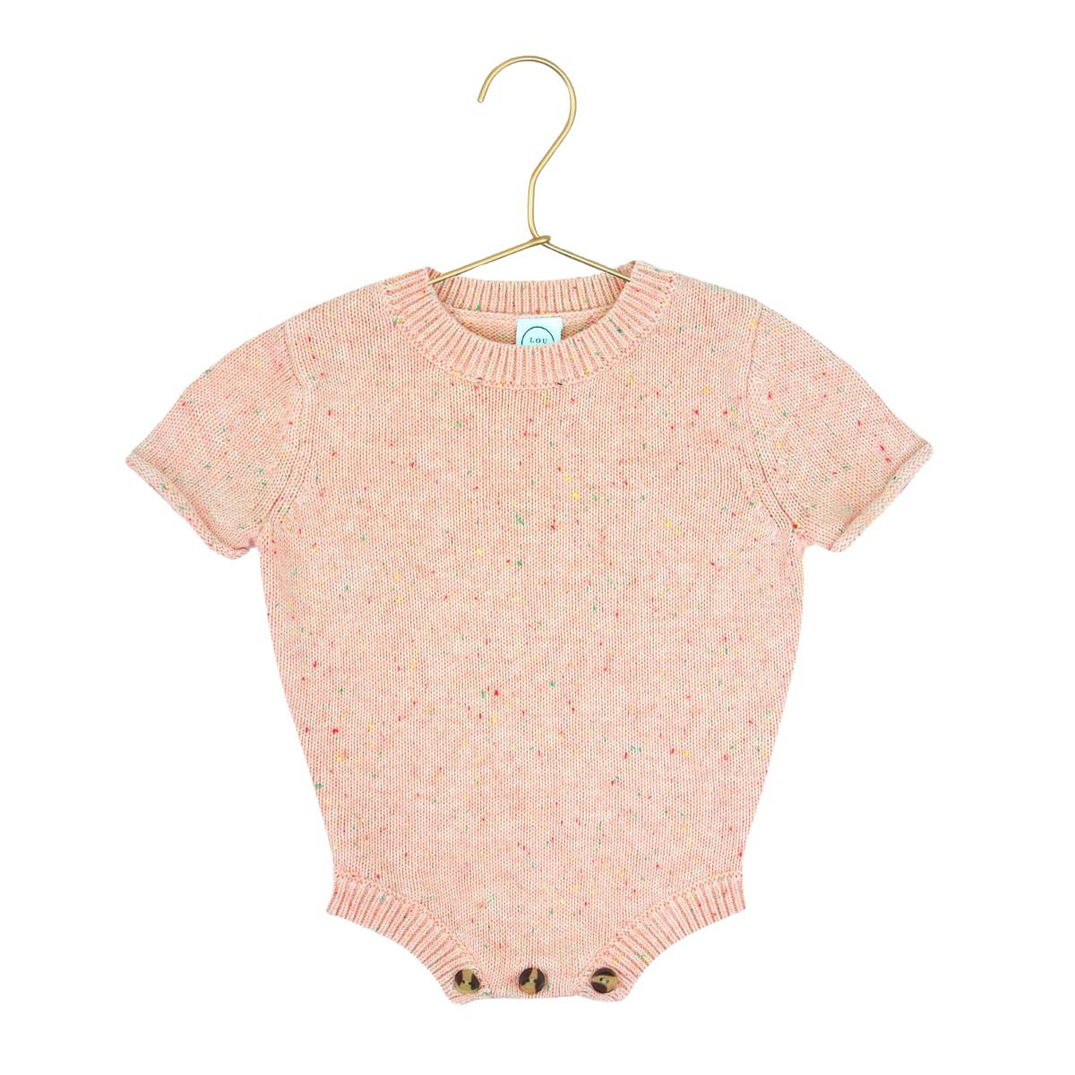 Knit Onesie | Petal Speckle