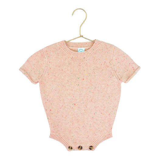 Knit Onesie | Petal Speckle