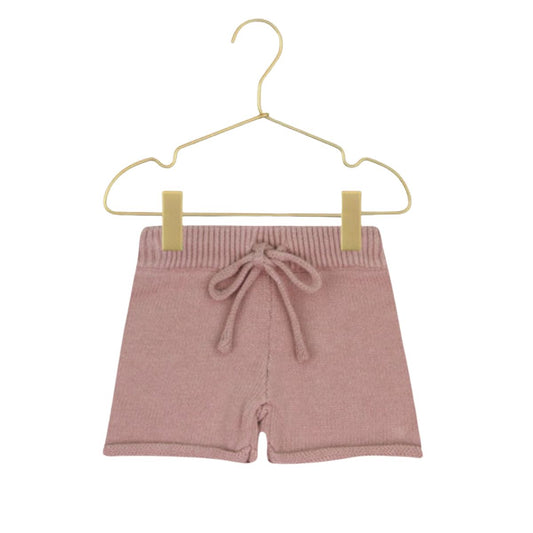 Knit Shorts | Mauve