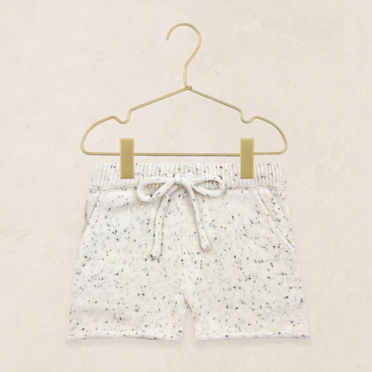 Knit Shorts | Cream Speckle