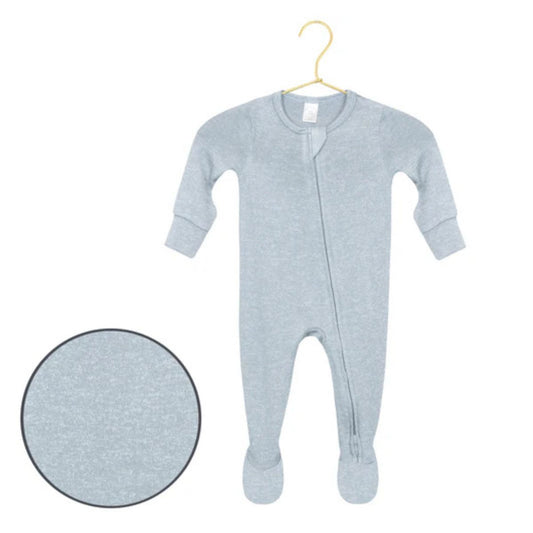 Miller Plush Knit Zipper Footies