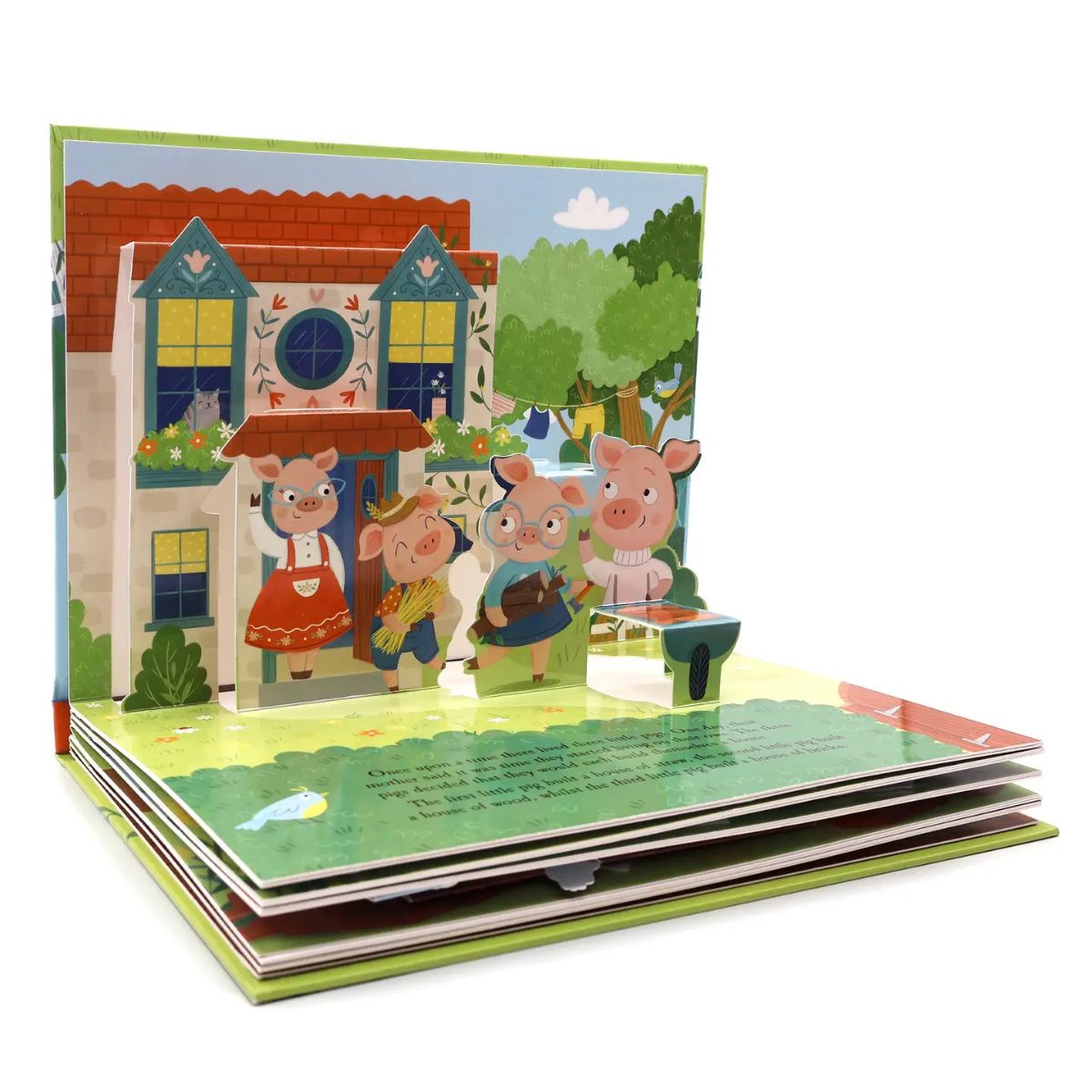 Three Little Pigs | Children’s Fairy Tale Pop-Up Book