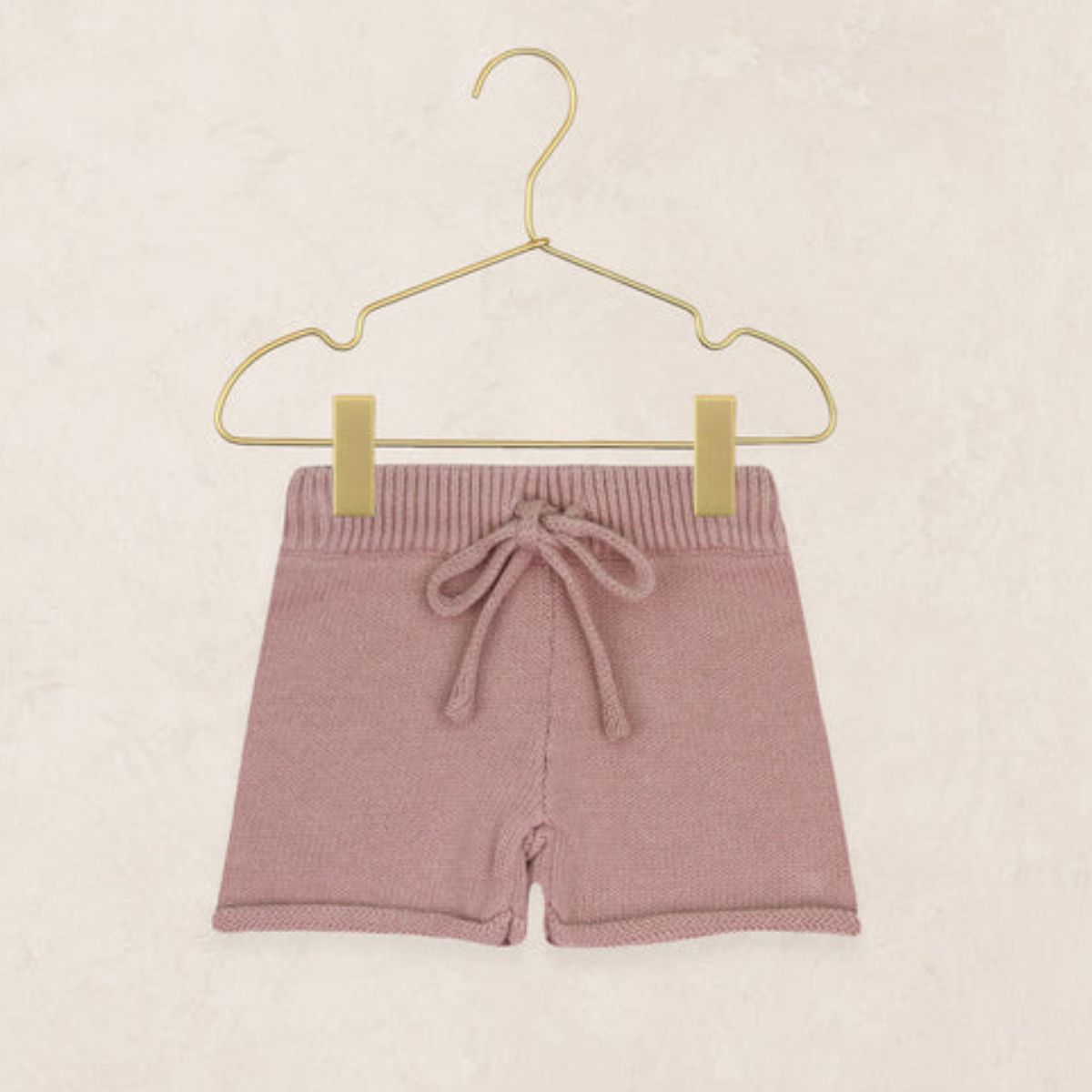 Knit Shorts | Mauve