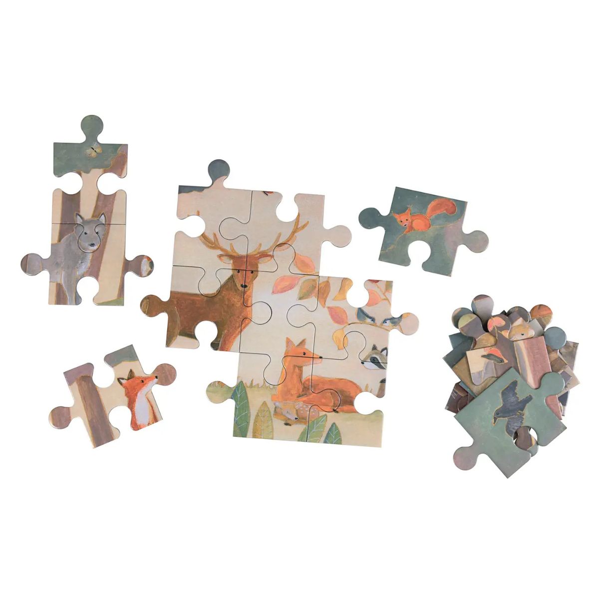 40-Piece Floor Puzzle | Forest