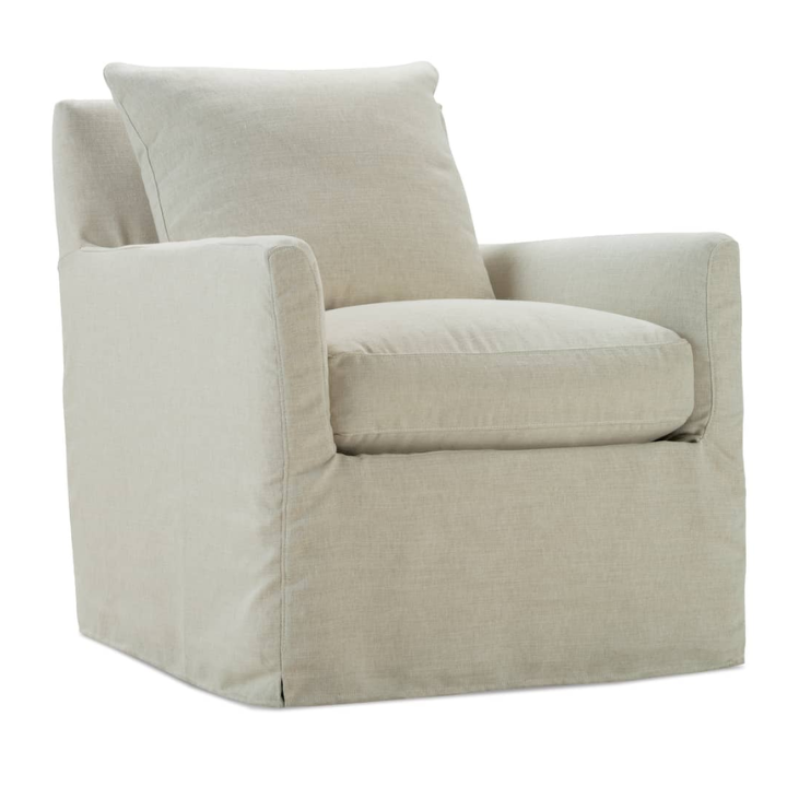 Lilah Slipcover Swivel Glider Chair