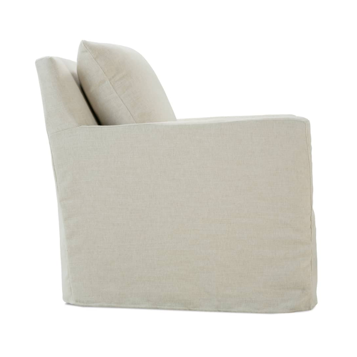 Lilah Slipcover Swivel Glider Chair