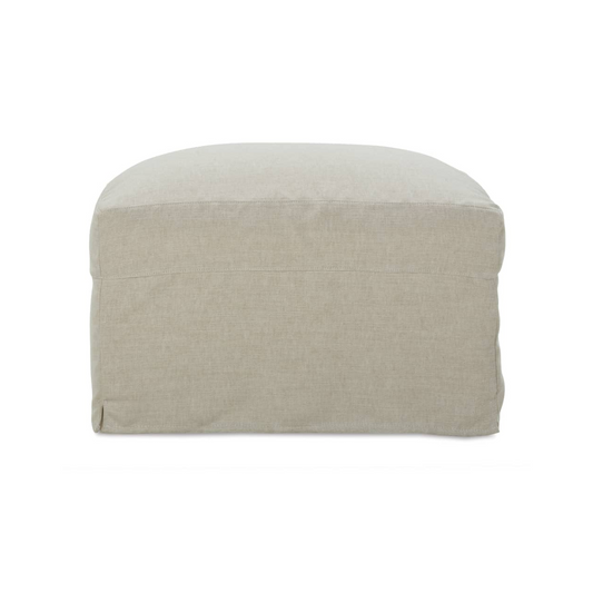 Lilah Slipcover Ottoman