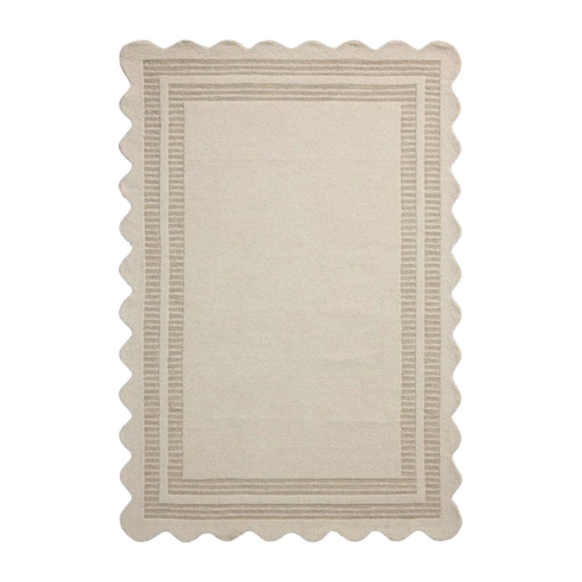 Scottie Rug | Ivory & Grey