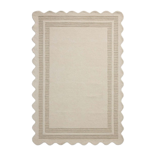 Scottie Rug | Ivory & Grey