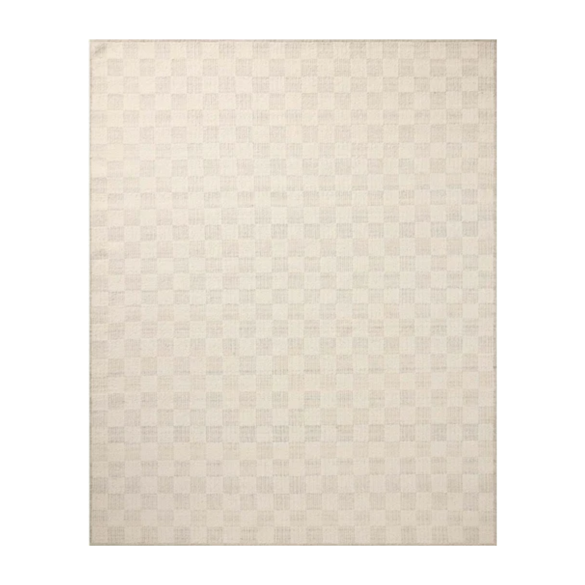 Knox Rug | Ivory & Silver