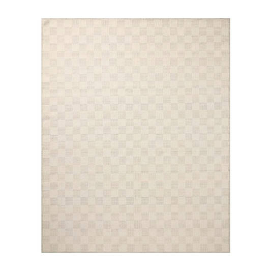 Knox Rug | Ivory & Silver