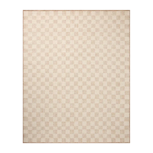 Knox Rug | Ivory & Terracotta