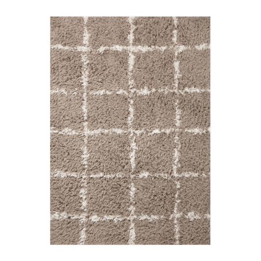 Amira Rug | Khaki & Ivory