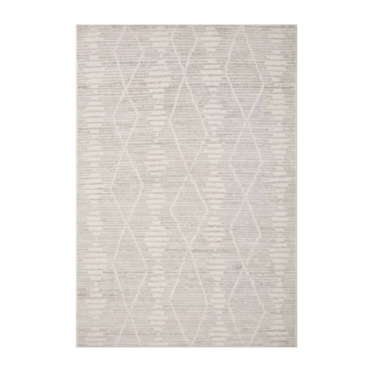 Kamala Rug | Ivory & Silver
