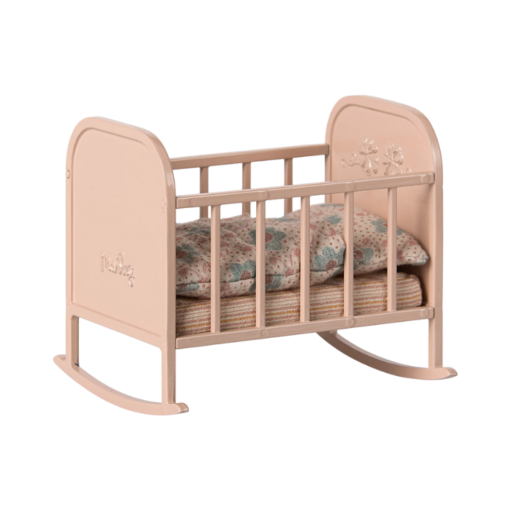 Mini Rocking Cradle | Pale Rose