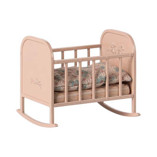 Mini Rocking Cradle | Pale Rose