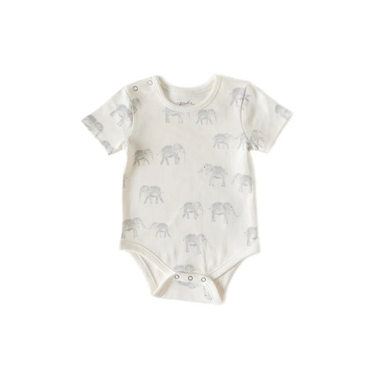 Short Sleeve One Piece | Follow Me Elephant