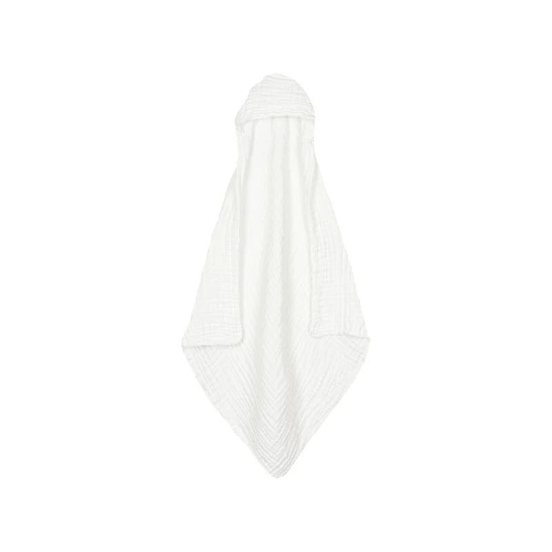 Infant Hooded Towel | White