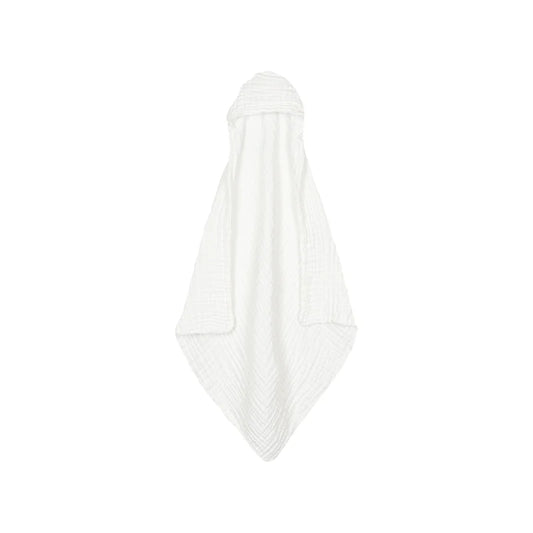Infant Hooded Towel | White