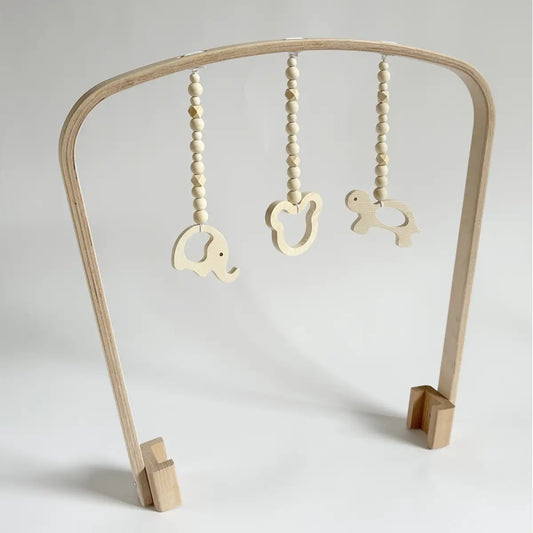 Animal Friends Bassinet Mobile Attachment | Natural