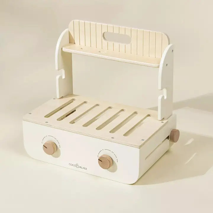 Wooden Barbeque Set