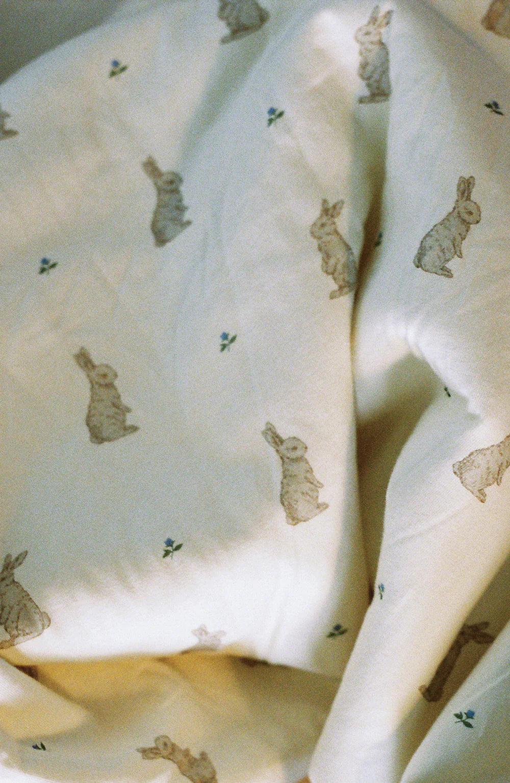 Jersey Swaddle Set | Bunny & Lily of the Valley
