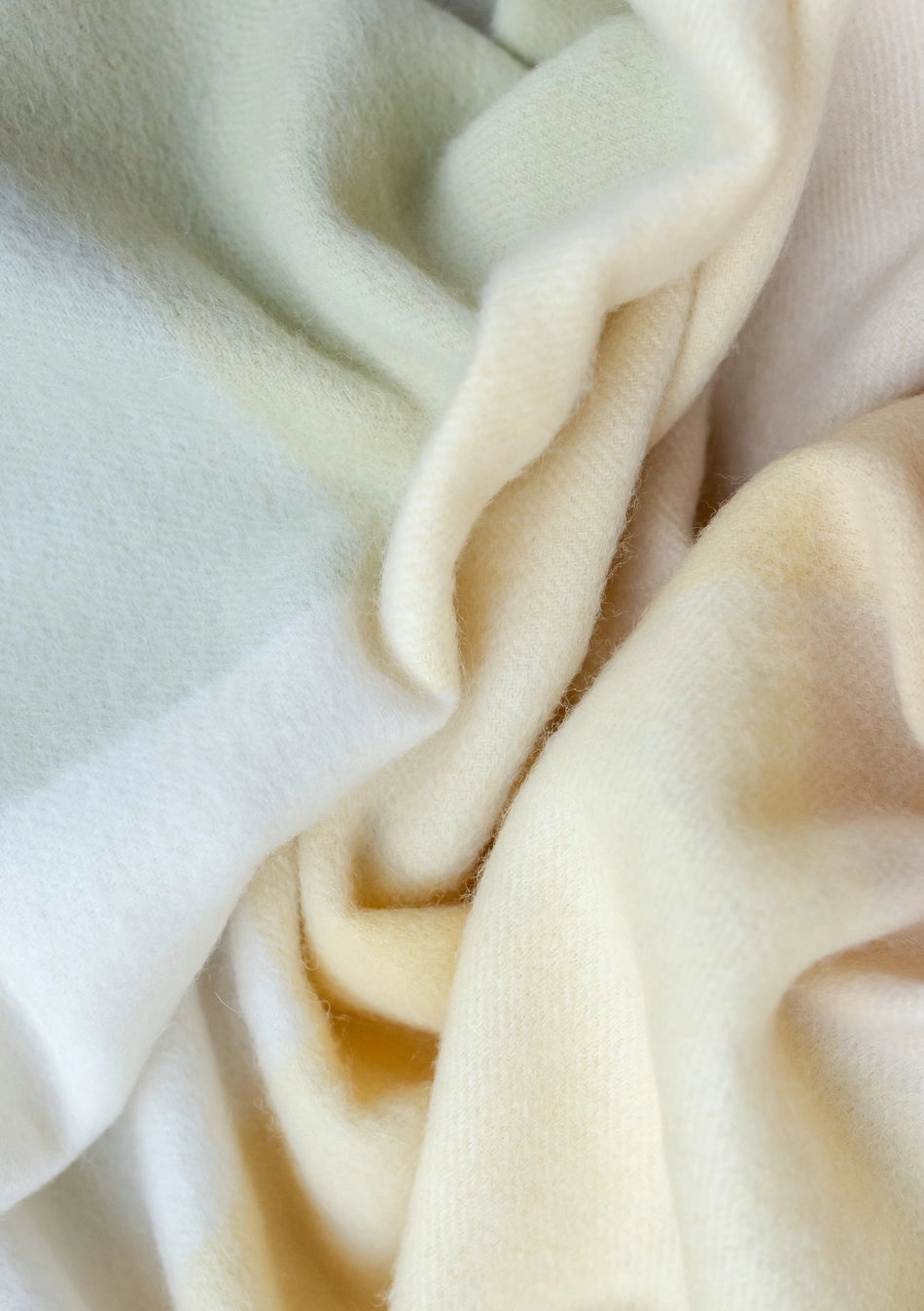 Lambswool Baby Blanket | Block Check