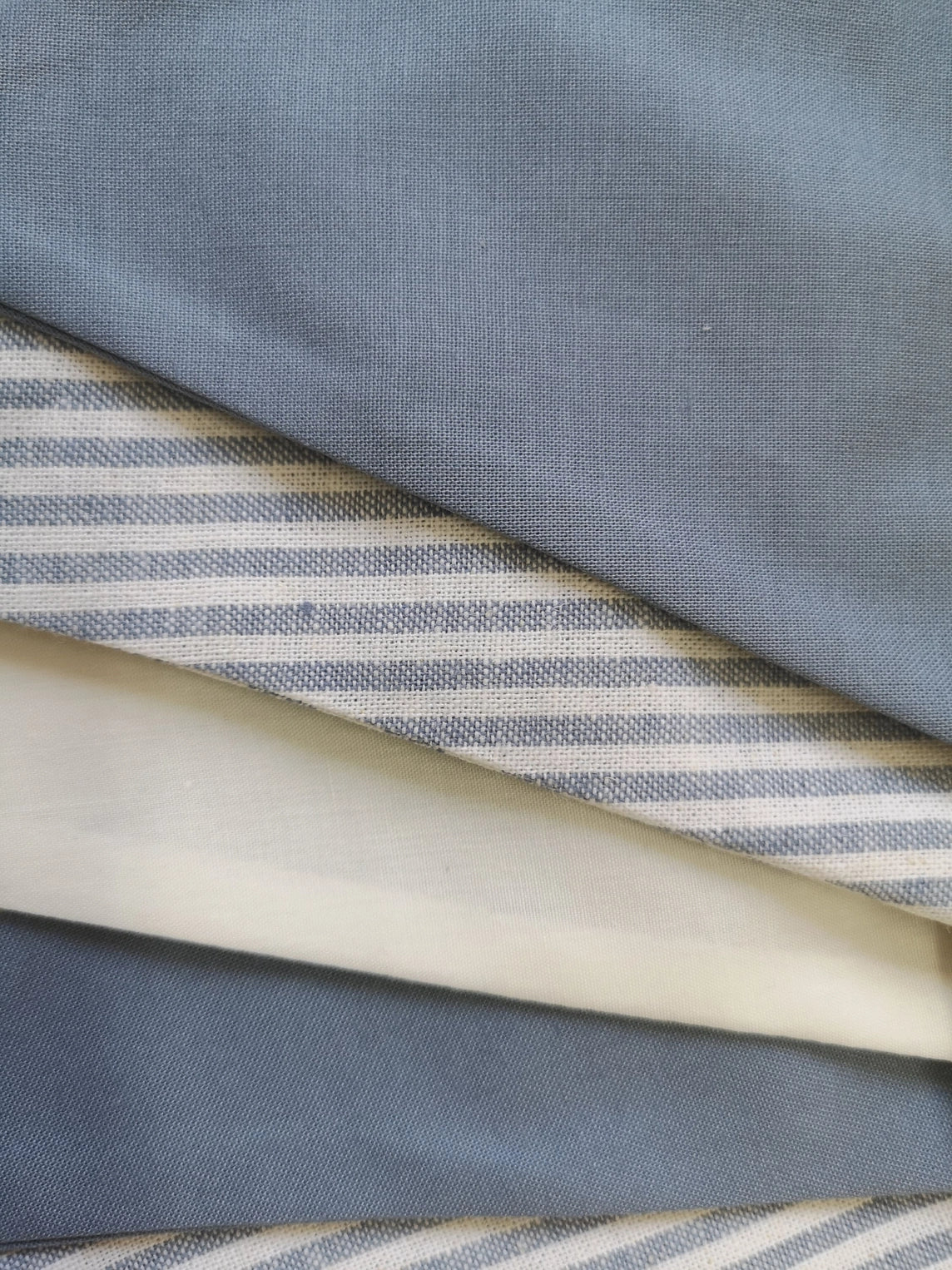 Linen Pennant Garland | Blue