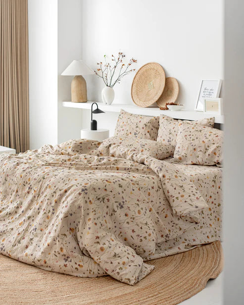 Linen Sheet Set | Botanical