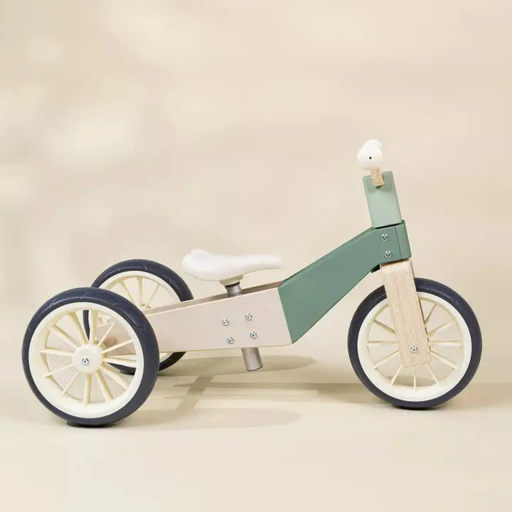 Wooden Balance Bike | Seafoam