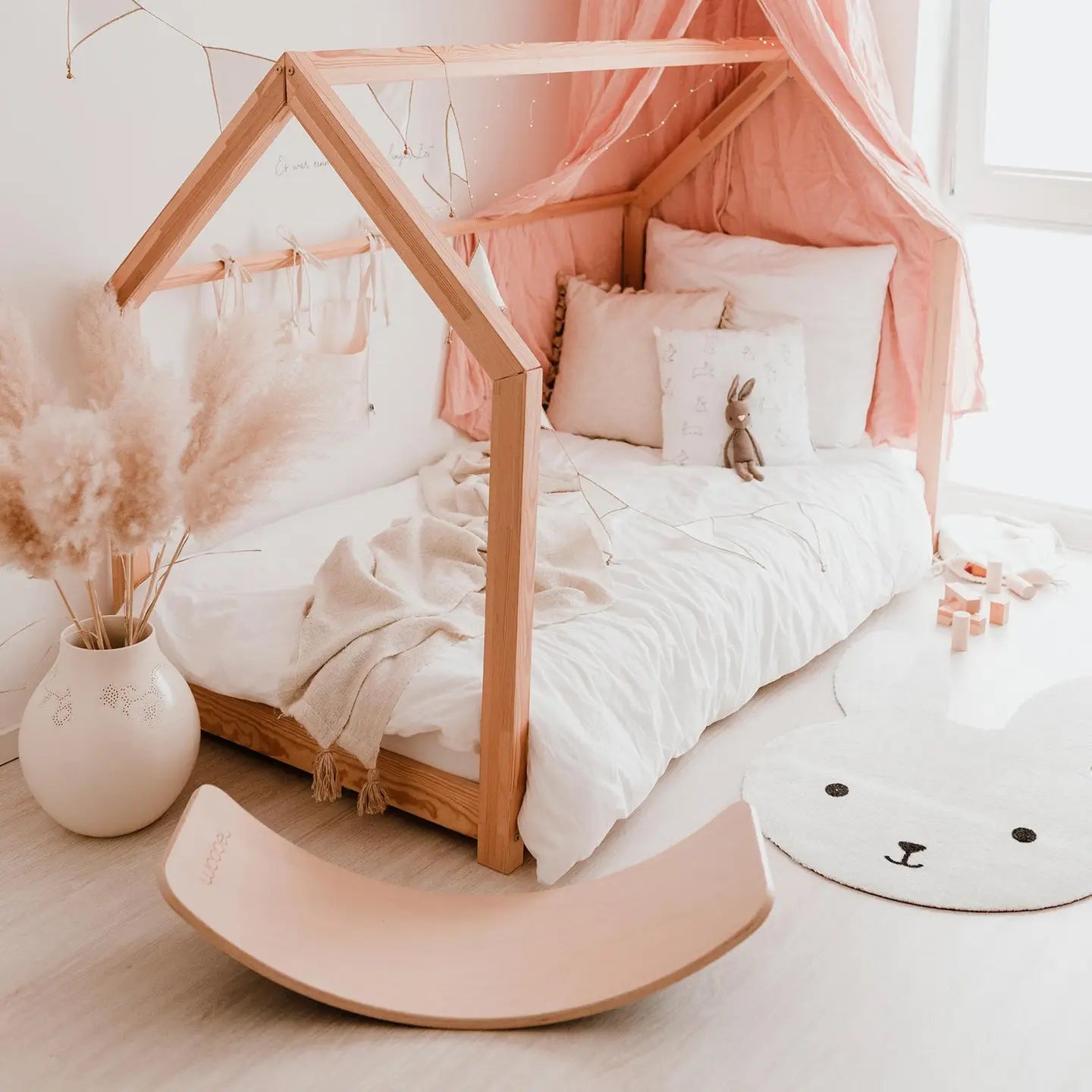 Hare Washable Children's Rug