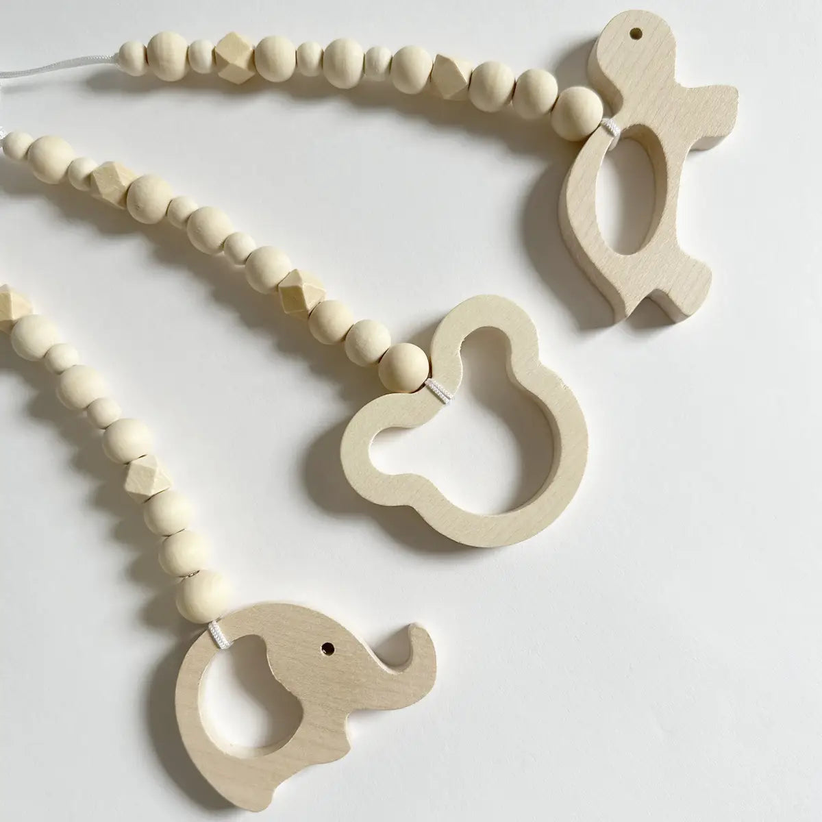 Animal Friends Bassinet Mobile Attachment | Natural