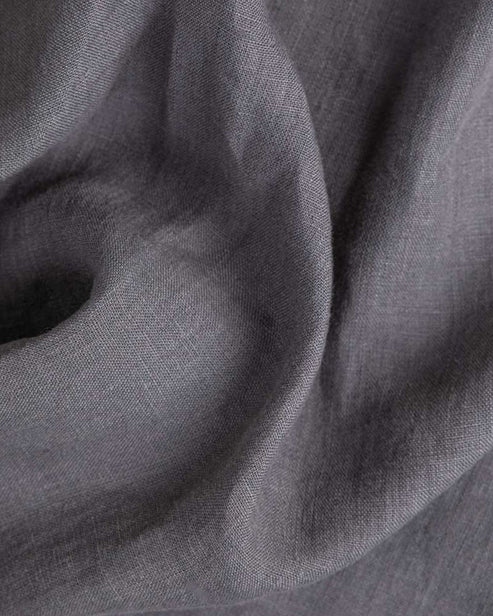 Linen Duvet Cover | Charcoal Grey