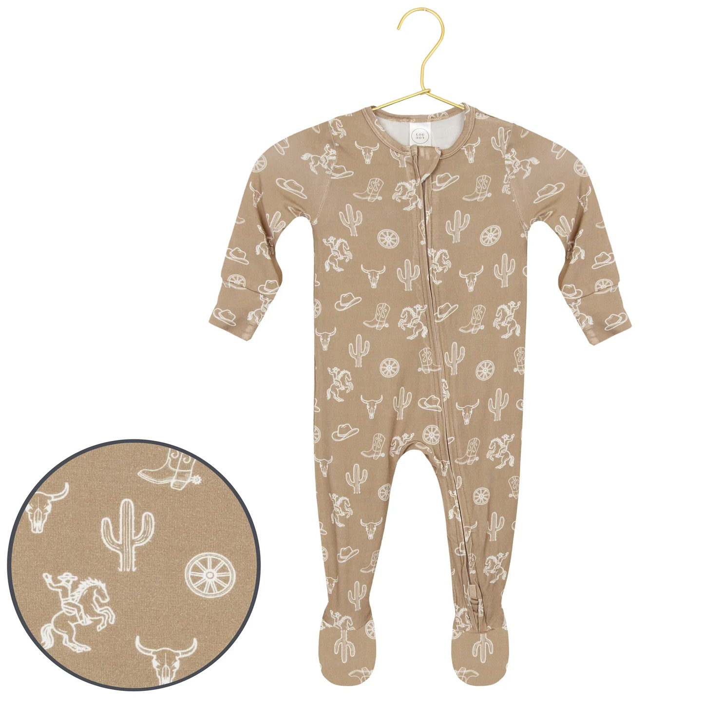 Wyatt Zipper Footies