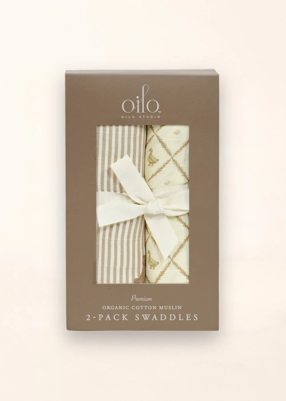 Muslin Swaddle Set | Bear & Butter Yellow Duck