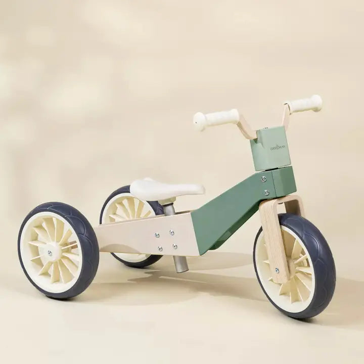 Wooden Balance Bike | Seafoam