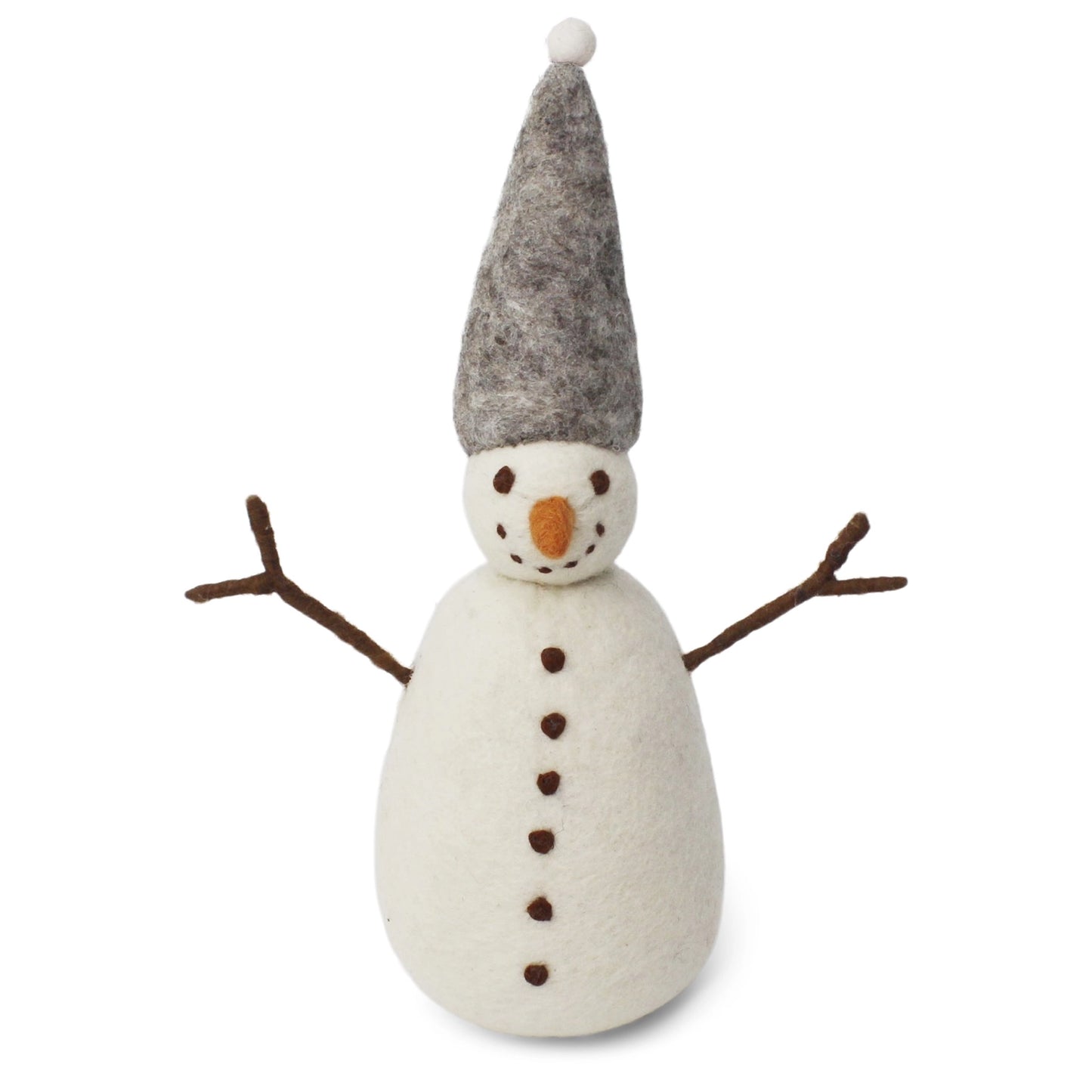 Big Snowman W/ Grey Hat