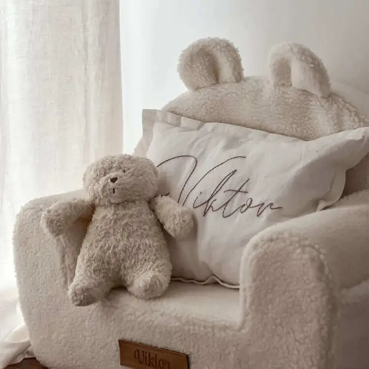 Marta Bear Chair | In Teddy Beige