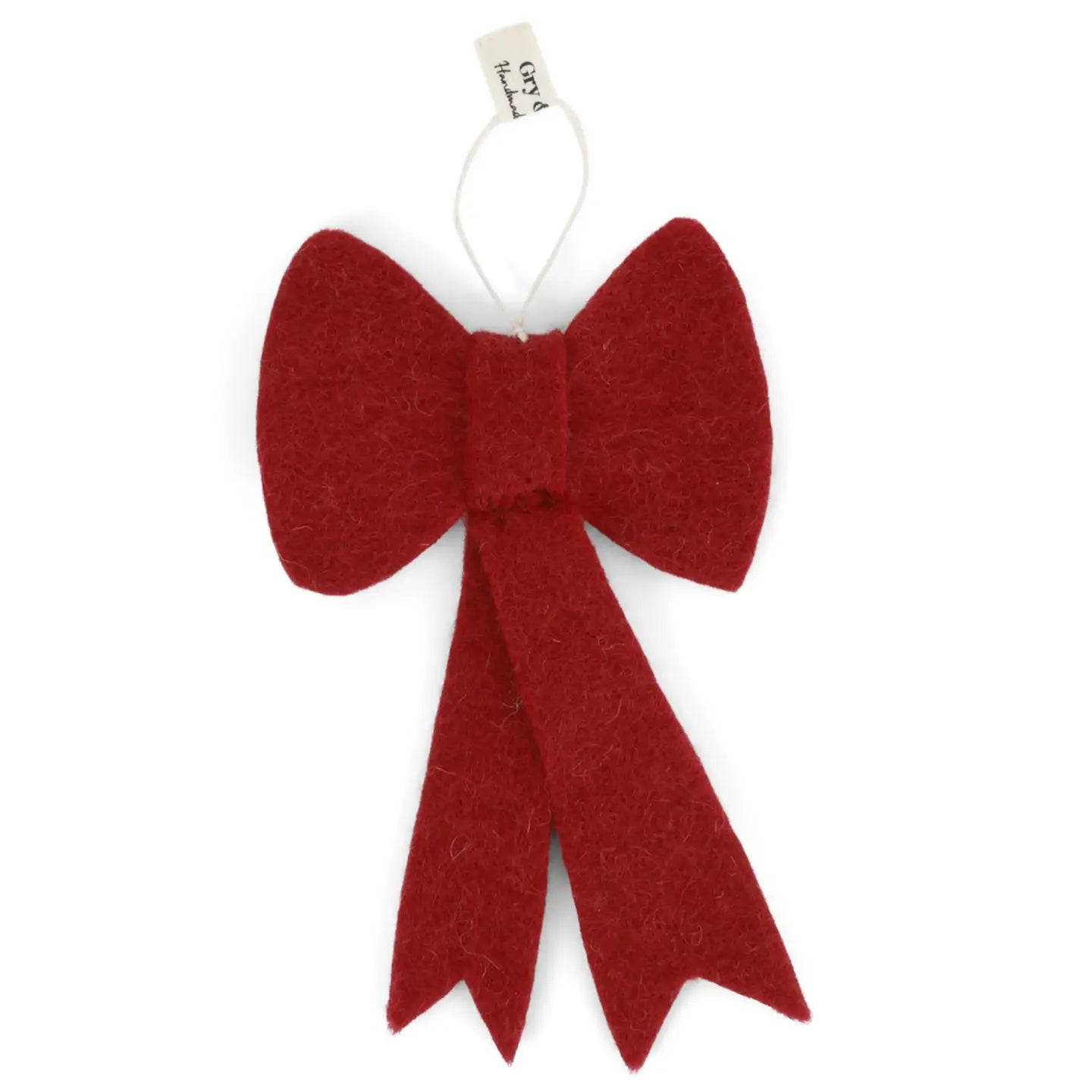 Red Bow Ornament | 2 Sizes