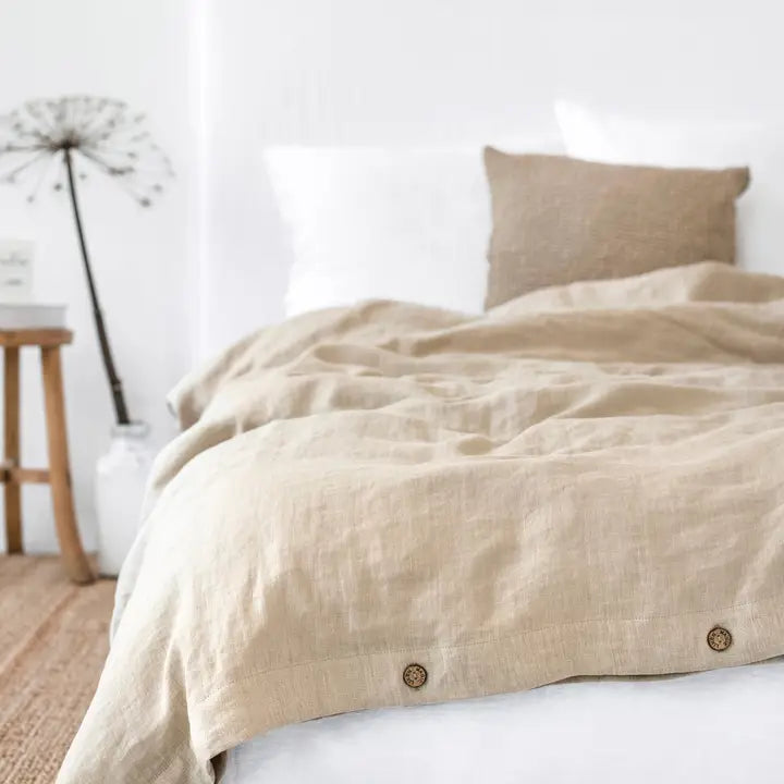 Linen Duvet Cover | Natural