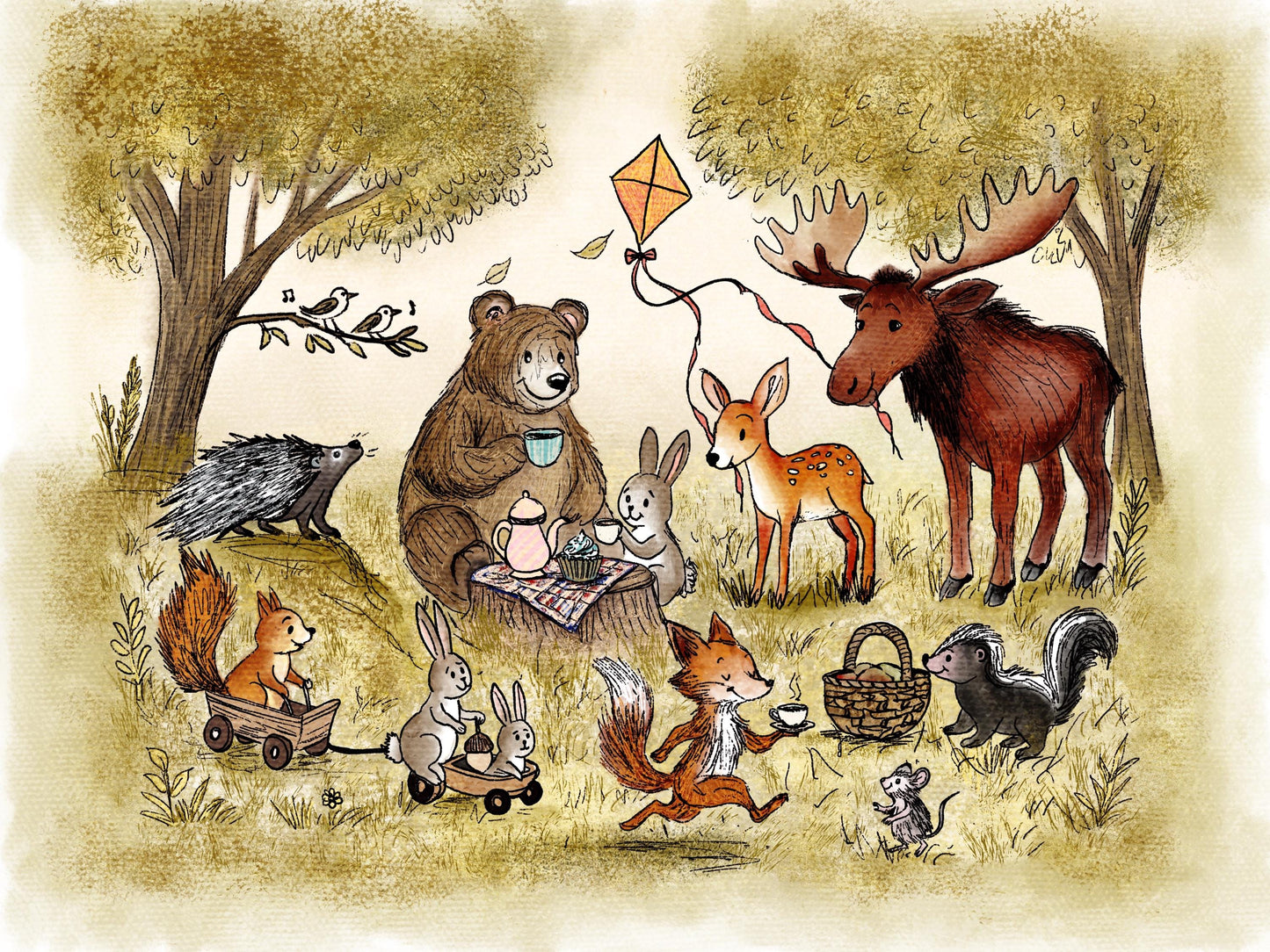 Good Morning Forest! | Julie Downton