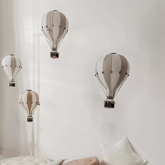 Hot Air Balloon | Gold & White