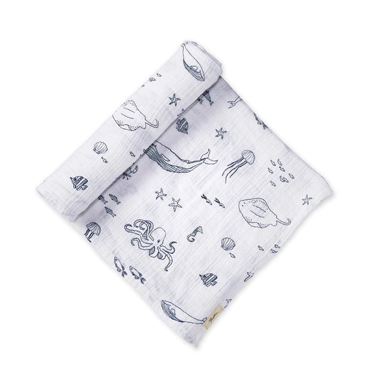 Organic Cotton Muslin Swaddle