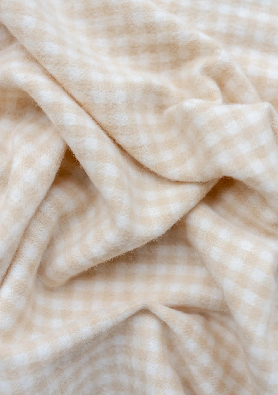 Lambswool Baby Blanket | Gingham