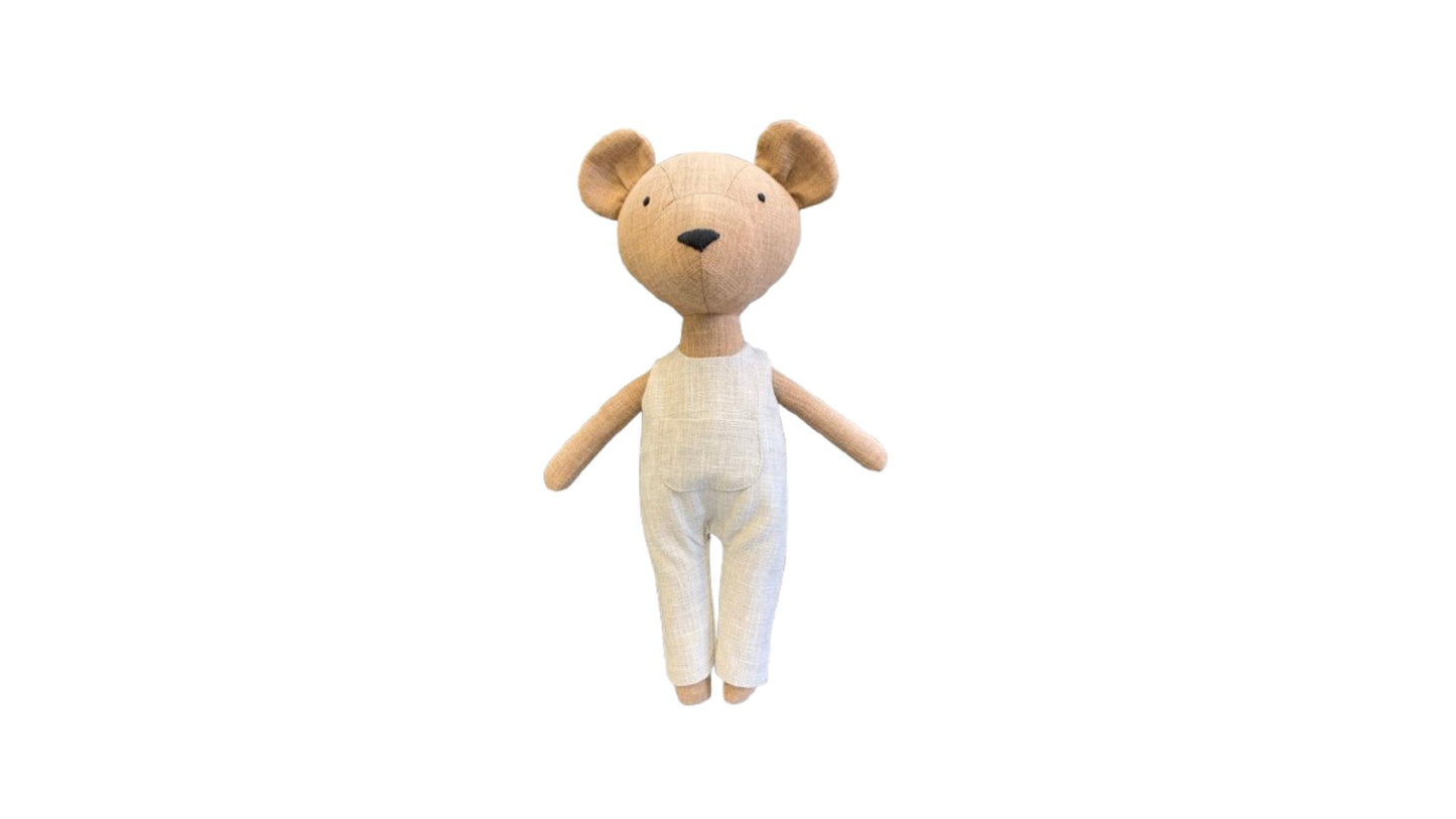 Handmade Linen Toy | Bear