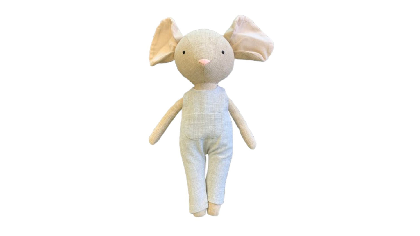 Handmade Linen Toy | Mouse