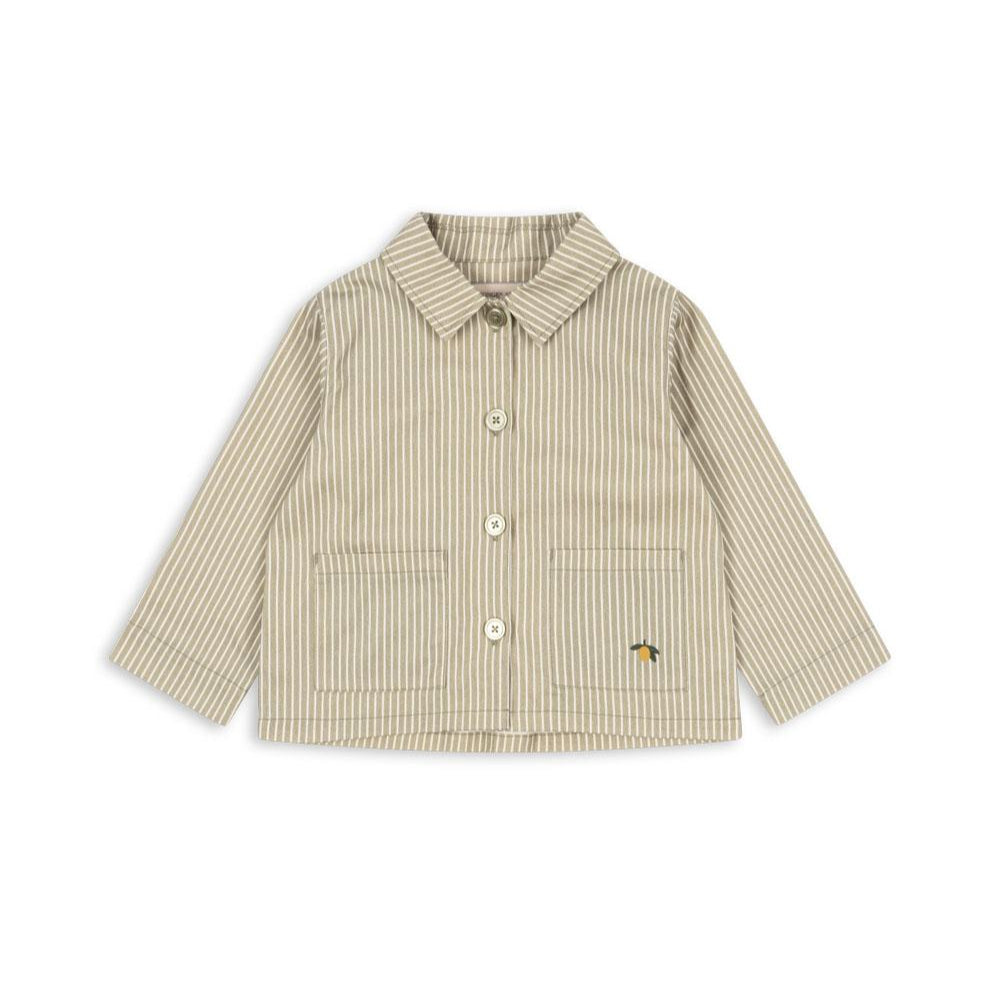 Frankie Over Shirt | Tea Stripe